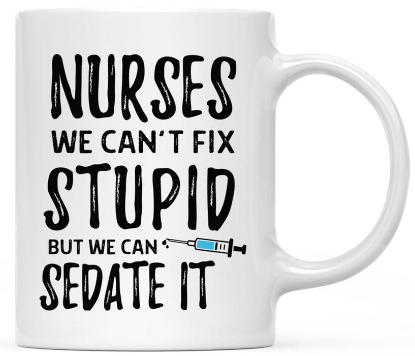 Ceramic Nurse Coffee Mug Gifts - 8 Designs-Set of 1-Andaz Press-You Have Changed the World-