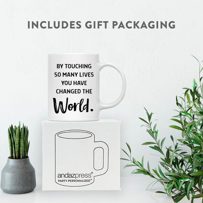 Ceramic Nurse Coffee Mug Gifts - 8 Designs-Set of 1-Andaz Press-You Have Changed the World-