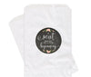 Chalkboard Floral Roses A Sweet Ending to a New Beginning Dessert Favor Bags-Set of 24-Andaz Press-