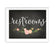 Chalkboard & Floral Roses Wedding Party Signs-Set of 1-Andaz Press-Mr. & Mrs.-