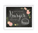 Chalkboard & Floral Roses Wedding Party Signs-Set of 1-Andaz Press-Mr. & Mrs.-
