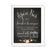Chalkboard & Floral Roses Wedding Party Signs-Set of 1-Andaz Press-Mr. & Mrs.-