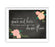 Chalkboard & Floral Roses Wedding Party Signs-Set of 1-Andaz Press-Mr. & Mrs.-