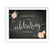 Chalkboard & Floral Roses Wedding Party Signs-Set of 1-Andaz Press-Mr. & Mrs.-