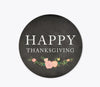 Chalkboard Floral Round Label Stickers-Set of 40-Andaz Press-
