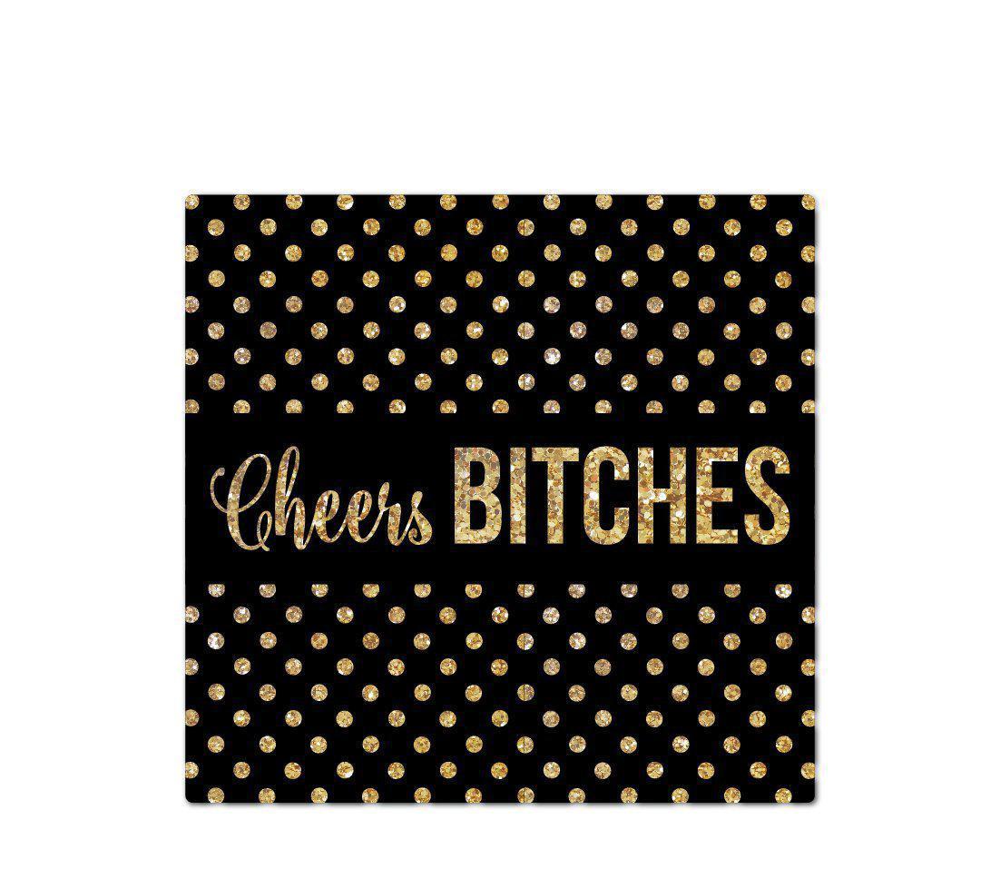 Cheers Bitches Bachelorette Party Hershey Bar Labels-Set of 10-Andaz Press-