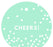 Cheers! Circle Gift Tags, Modern Style-Set of 24-Andaz Press-Mint Green-
