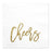 Cheers Funny Cocktail Napkins-Set of 50-Andaz Press-Gold-