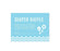 Chevron Baby Shower Games & Fun Activities-Set of 30-Andaz Press-Baby Blue-Diaper Raffle Cards-