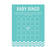 Chevron Baby Shower Games & Fun Activities-Set of 30-Andaz Press-Diamond Blue-Baby Bingo Game-