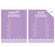 Chevron Baby Shower Games & Fun Activities-Set of 30-Andaz Press-Lavender-Word Scramble Game-