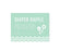 Chevron Baby Shower Games & Fun Activities-Set of 30-Andaz Press-Mint Green-Diaper Raffle Cards-