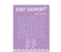 Chevron Baby Shower Games & Fun Activities, Word Search Game Cards-Set of 20-Andaz Press-Lavender-