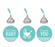 Chevron Baby Shower Hershey's Kisses Stickers-Set of 216-Andaz Press-Diamond Blue-Welcome Baby-