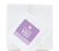 Chevron Baby Shower Square Label Stickers, Thank You-Set of 40-Andaz Press-Lavender-