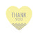 Chevron Heart Gift Tags, Thank You-Set of 30-Andaz Press-Vintage Ivory-