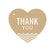 Chevron Heart Gift Tags, Thank You-Set of 30-Andaz Press-Vintage Ivory-