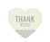 Chevron Heart Gift Tags, Thank You-Set of 30-Andaz Press-Vintage Ivory-