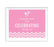 Chevron Print Baby Shower Party Signs-Set of 1-Andaz Press-Bubblegum Pink-Thank You For Celebrating With Us!-