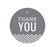 Chevron Round Circle Gift Tags, Thank You-Set of 24-Andaz Press-Vintage Ivory-