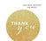 Chic Thank You Circle Favor Labels-Set of 40-Andaz Press-Gold-