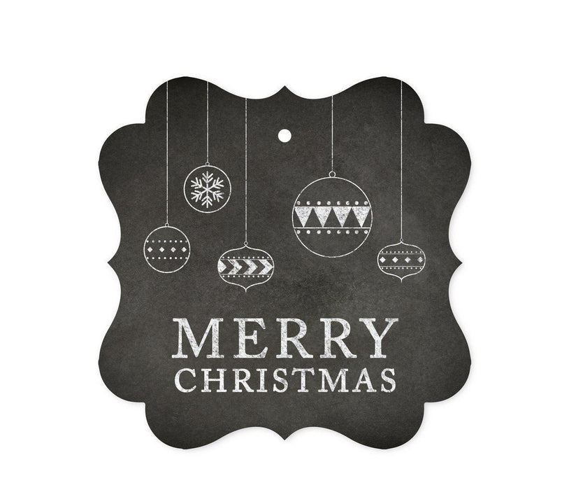 Christmas Fancy Frame Gift Tags-Set of 24-Andaz Press-A Gift From Santa-