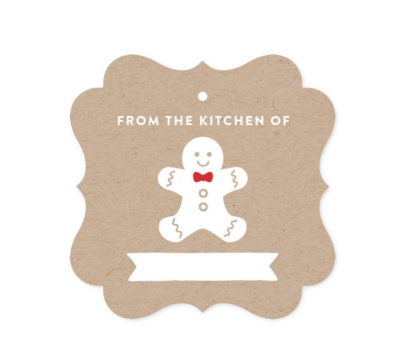 Christmas Fancy Frame Gift Tags-Set of 24-Andaz Press-From the Kitchen Of-