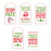 Christmas Self Adhesive Gift Sticker Labels Classic Gift Labels , Craft Supplies Xmas Wrapping-Set of 20-Andaz Press-Vintage Merry Christmas From Santa-