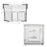 Clear Acrylic Ring Box-Set of 1-Koyal Wholesale-Clear-