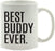 Coffee Mug Birthday Gift, Best Buddy Ever-Set of 1-Andaz Press-