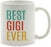 Coffee Mug Birthday Gift, Best Gigi Ever-Set of 1-Andaz Press-
