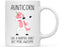 Coffee Mug Gift, Aunticorn Like A Normal Aunt. But More Awesome, Pink Unicorn Graphic-Set of 1-Andaz Press-
