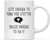 Coffee Mug Gift, are You in A Bad Mood? Yes No Bitch I Might Be, Checkbox Graphic-Set of 1-Andaz Press-