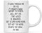 Coffee Mug, I'd Walk Through Fire for Godmother. Well, Not Fire, That Would Be Dangerous. But A Super Humid Room, But Not Too Humid-Set of 1-Andaz Press-