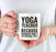 Coffee Mug Teacher Gag Gift, Yoga Teacher Because Badass Isn't an Official Title-Set of 1-Andaz Press-