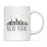Colorful City Skyline City Name Graphic Coffee Mug-Set of 1-Andaz Press-Atlanta-