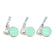 Congrats Pop Fizz Clink Hershey's Kisses Stickers-Set of 216-Andaz Press-Mint Green-