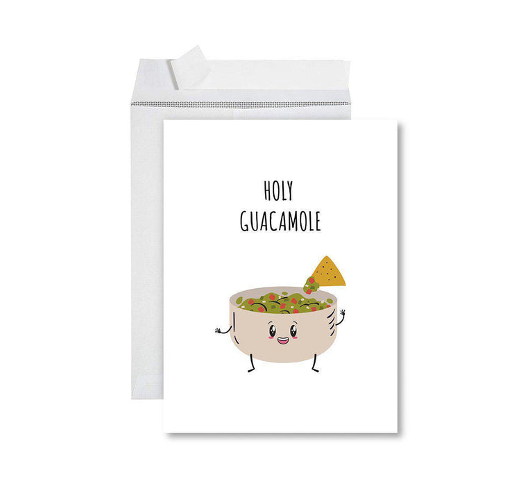 Congratulations Jumbo Card With Envelope, Wedding Greeting Card for Couples-Set of 1-Andaz Press-Holy Guacamole-