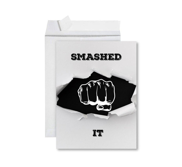 Congratulations Jumbo Card With Envelope, Wedding Greeting Card for Couples-Set of 1-Andaz Press-Smashed It-