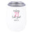 Custom 21st Birthday Wine Tumbler with Lid 12oz Stemless Stainless Steel Insulated-Set of 1-Andaz Press-Making 21 Look Good-