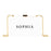 Custom Acrylic Clutch Purse for Bride with Gold Removable Metal Chain - 18 Designs-Set of 1-Andaz Press-Classic Custom Name-