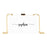 Custom Acrylic Clutch Purse for Bride with Gold Removable Metal Chain - 18 Designs-Set of 1-Andaz Press-Cursive Custom Name-