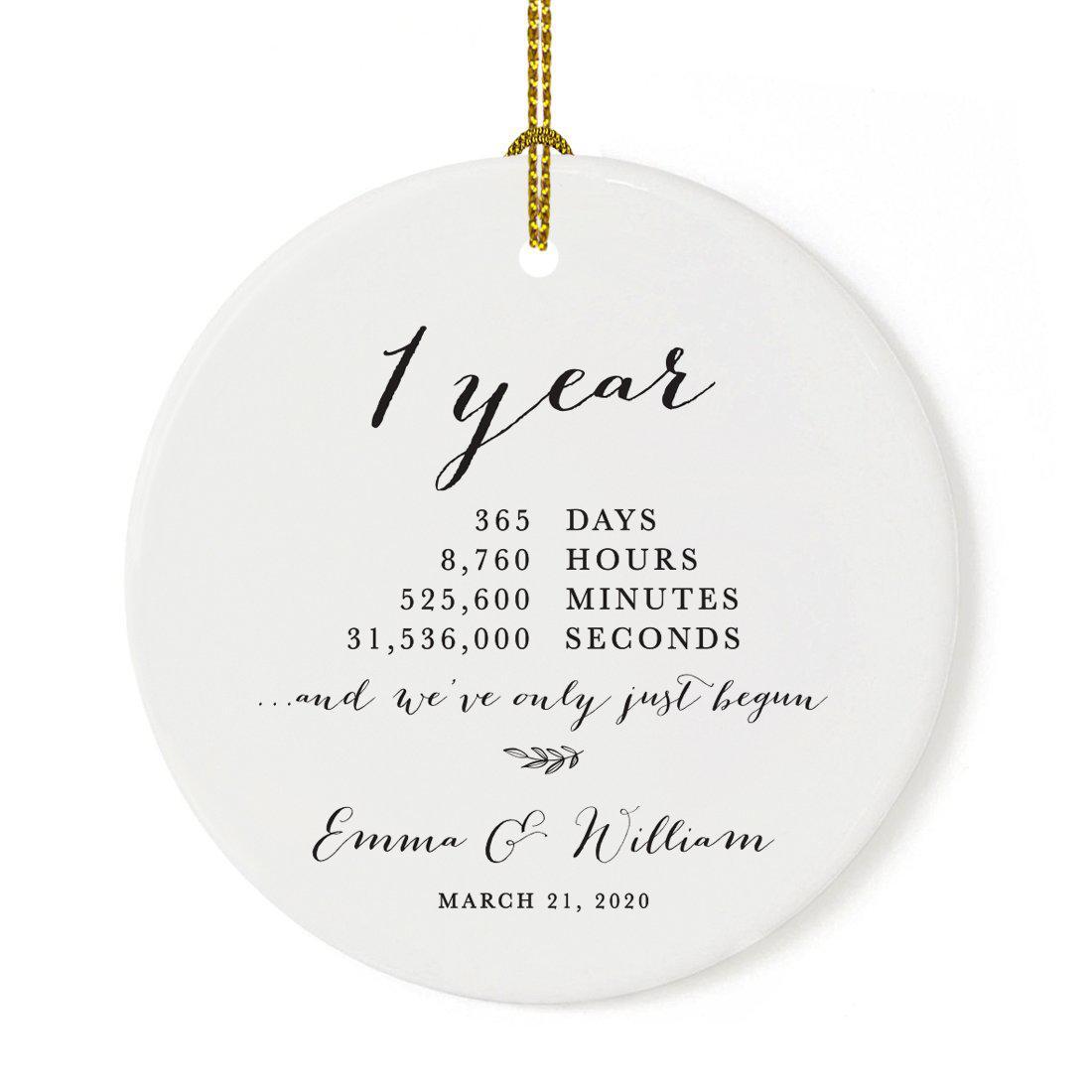 Anniversary Christmas Ornaments