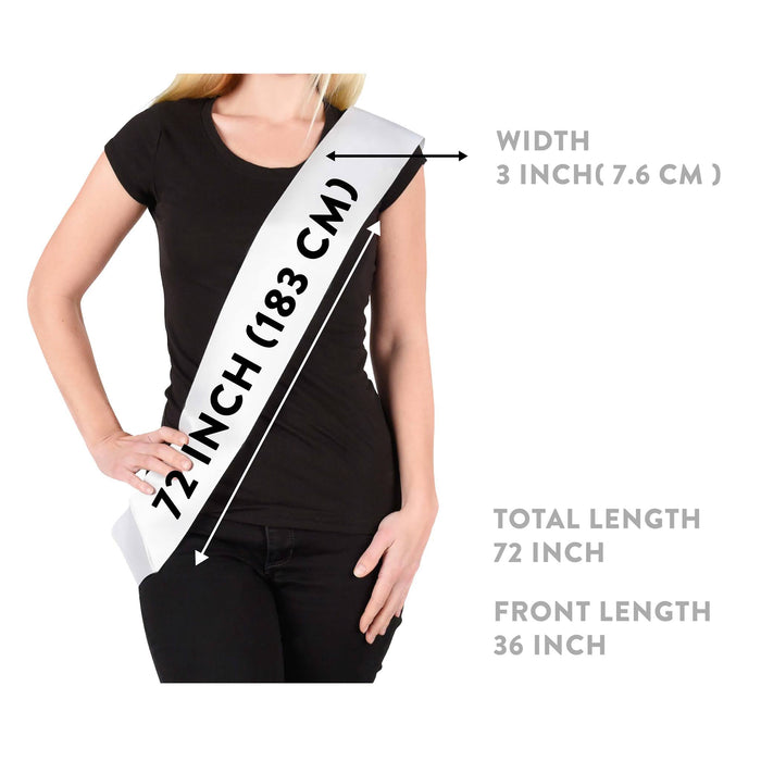 Custom Bachelorette Party Sashes-Set of 1-Andaz Press-Future Mrs. Custom-