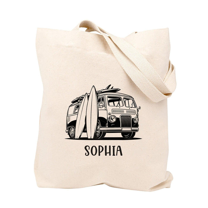 Custom Canvas Tote Bags for Women - 23 Designs-Set of 1-Andaz Press-Rainbow-