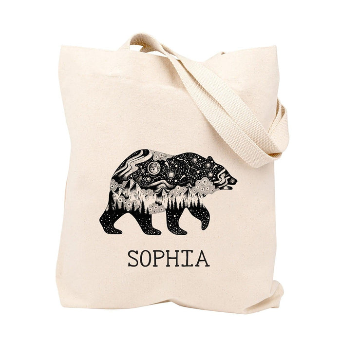 Custom Canvas Tote Bags for Women - 23 Designs-Set of 1-Andaz Press-Rainbow-