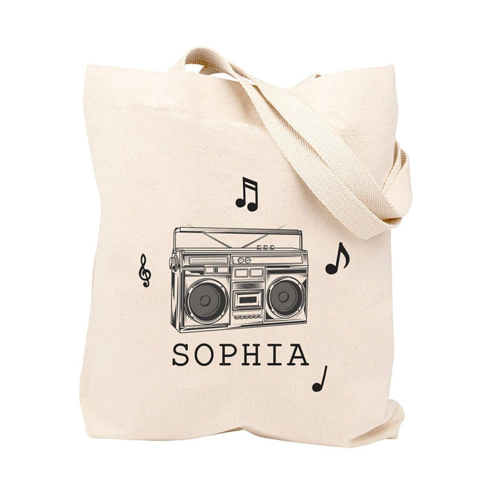 Custom Canvas Tote Bags for Women - 23 Designs-Set of 1-Andaz Press-Rainbow-