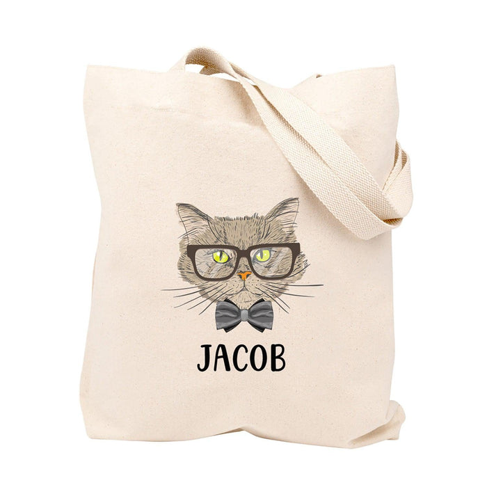 Custom Canvas Tote Bags for Women - 23 Designs-Set of 1-Andaz Press-Rainbow-