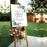 Custom Canvas Wedding Rehearsal Dinner Welcome Sign, Set of 1-Set of 1-Andaz Press-Boho Terracotta-