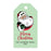 Custom Classic Christmas Gift Tags with String Card Stock Paper, Christmas Craft Supplies Xmas Wrapping-Set of 20-Andaz Press-Thank You Snow Much-